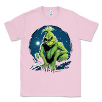 Bubblegum Pink Grinch Classic Tee - Unal Design