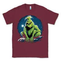 Burgundy Grinch Classic Tee - Unal Design