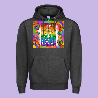 Zipper Hoodie pride lgbtq