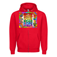 Red pride lgbtq Zipper Hoodie - RanaPortraitStore