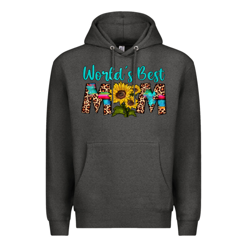 World's Best Mom Sunflower Premium Hoodie by Artiststas | Teevron