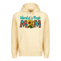 Pina Colada world's best mom sunflower Premium Hoodie - Artiststas