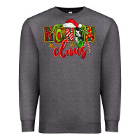 Charcoal Heather christmas nonna claus Premium Sweatshirt - FaDigitalArtStudio