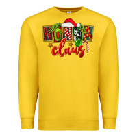 Lemon christmas nonna claus Premium Sweatshirt - FaDigitalArtStudio