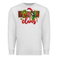 Oatmeal Heather christmas nonna claus Premium Sweatshirt - FaDigitalArtStudio