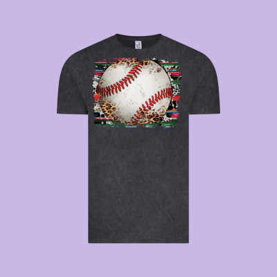 Sports Baseball Background Vintage Tee Designed By Artiststas