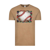 Vintage Coffee sports baseball background Vintage Tee - Artiststas