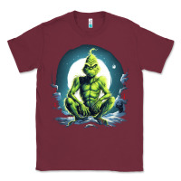 Burgundy Grinch Classic Tee - Unal Design