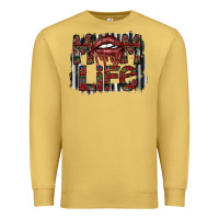 Antique Gold mom life Premium Sweatshirt - SublimationCraftShop