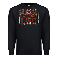 Black mom life Premium Sweatshirt - SublimationCraftShop