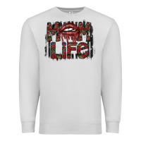 Dove Grey mom life Premium Sweatshirt - SublimationCraftShop