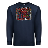 Navy mom life Premium Sweatshirt - SublimationCraftShop