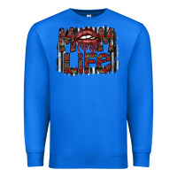 True Royal mom life Premium Sweatshirt - SublimationCraftShop