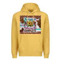 Antique Gold being a mom makes my life complete Premium Hoodie - Artiststas