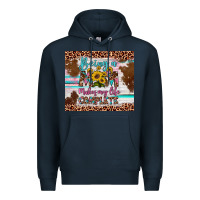 Navy being a mom makes my life complete Premium Hoodie - Artiststas