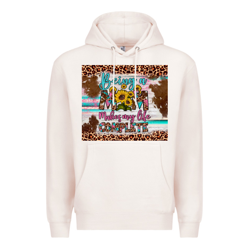 Being A Mom Makes My Life Complete Premium Hoodie by Artiststas | Teevron