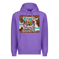 Purple being a mom makes my life complete Premium Hoodie - Artiststas
