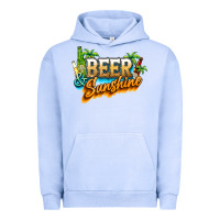 Pigment Grape Ice Beer and sunshine Urban Hoodie - NancyCooperArtShop