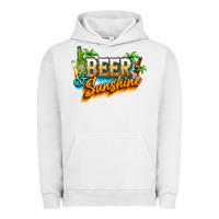 Pigment Lunar Rock Beer and sunshine Urban Hoodie - NancyCooperArtShop
