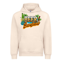 Sandshell Beer and sunshine Urban Hoodie - NancyCooperArtShop