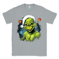 Heather Grey Grinch Classic Tee - Unal Design