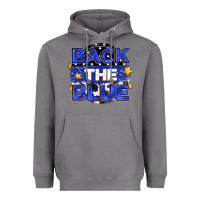 Storm back the blue Heavyweight Hoodie - Zillion Design Studio