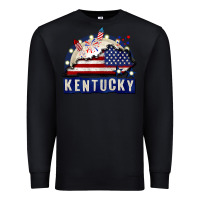 Black Kentucky 4th of July Premium Sweatshirt - CowGirlArtShop
