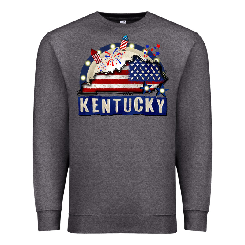 Kentucky 4th Of July Premium Sweatshirt by CowGirlArtShop | Teevron