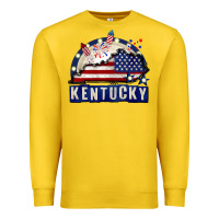 Lemon Kentucky 4th of July Premium Sweatshirt - CowGirlArtShop