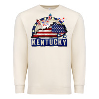 Sandshell Kentucky 4th of July Premium Sweatshirt - CowGirlArtShop
