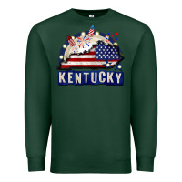 Sports Green Kentucky 4th of July Premium Sweatshirt - CowGirlArtShop