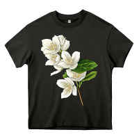 Asphalt Mock Oranges Illustrations Heavy Core Tee - LillyAllenDesigns