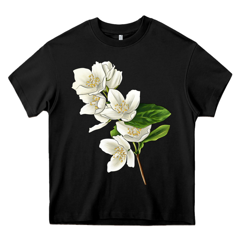 Mock Oranges Illustrations Heavy Core Tee by LillyAllenDesigns | Teevron