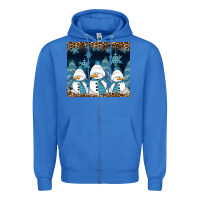 True Royal snowman winter Zipper Hoodie - RanaPortraitStore