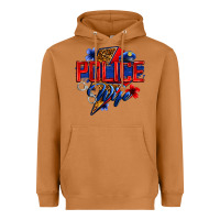 Meerkat police wife with lightning bolt Heavyweight Hoodie - Zillion Design Studio