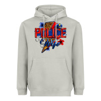 Moon Dust police wife with lightning bolt Heavyweight Hoodie - Zillion Design Studio