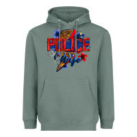 Sage police wife with lightning bolt Heavyweight Hoodie - Zillion Design Studio