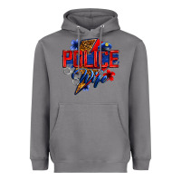 Storm police wife with lightning bolt Heavyweight Hoodie - Zillion Design Studio