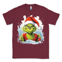 Burgundy Grinch Classic Tee - Unal Design