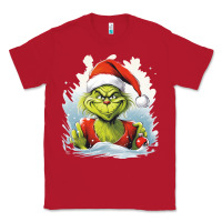 Red Grinch Classic Tee - Unal Design