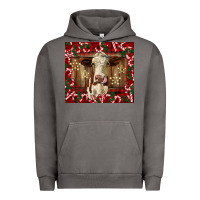 Pigment Tornado christmas heifer with candy canes Urban Hoodie - BarkalooDesign