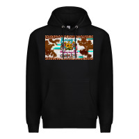 Black being a mom makes my life complete license plate Premium Hoodie - Artiststas