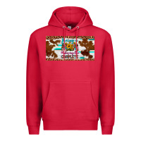 Cardinal being a mom makes my life complete license plate Premium Hoodie - Artiststas