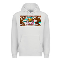 Dove Grey being a mom makes my life complete license plate Premium Hoodie - Artiststas