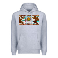 Being A Mom Makes My Life Complete License Plate Premium Hoodie | Teevron