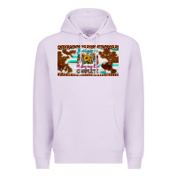 Lilac being a mom makes my life complete license plate Premium Hoodie - Artiststas