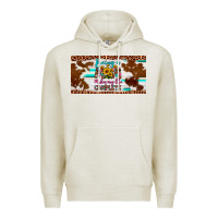 Oatmeal Heather being a mom makes my life complete license plate Premium Hoodie - Artiststas