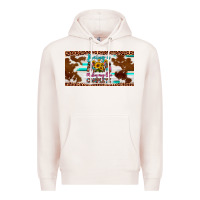 Pale Pink being a mom makes my life complete license plate Premium Hoodie - Artiststas
