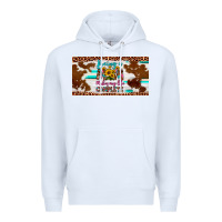 White being a mom makes my life complete license plate Premium Hoodie - Artiststas