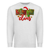 Oatmeal Heather Christmas nanny claus Premium Sweatshirt - FaDigitalArtStudio